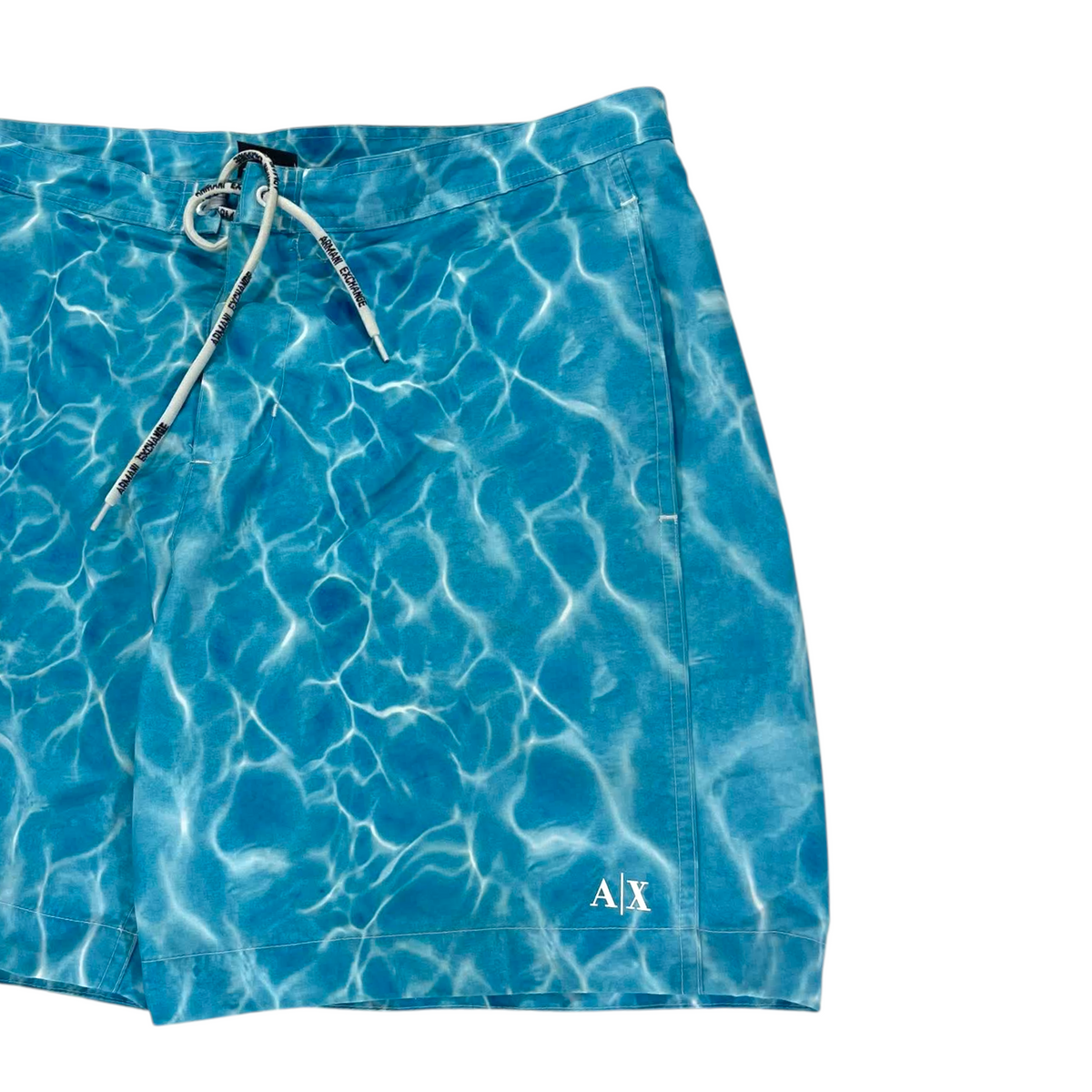 ARMANI EXCHANGE BLUE BOARD SHORT (L (36'))