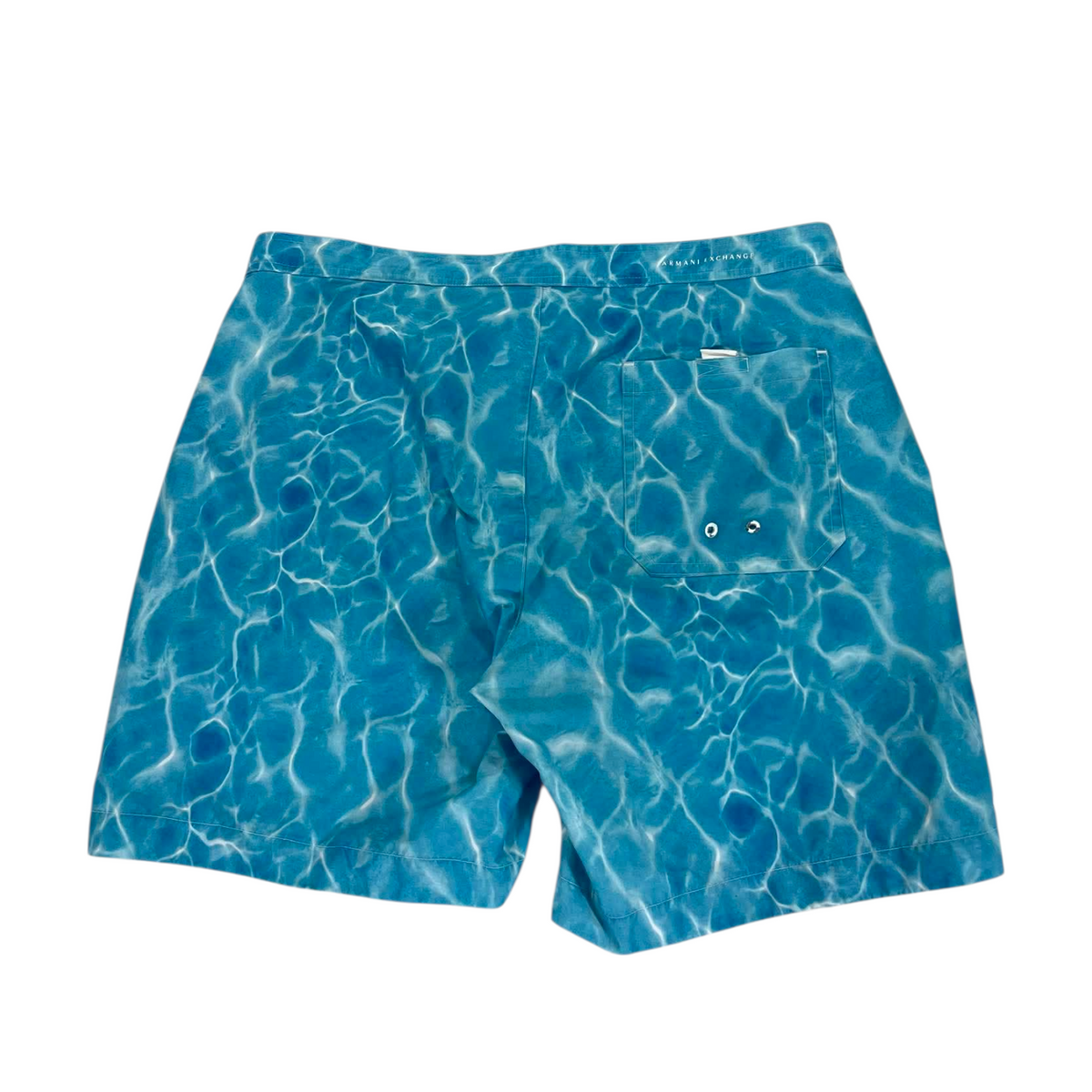 ARMANI EXCHANGE BLUE BOARD SHORT (L (36'))
