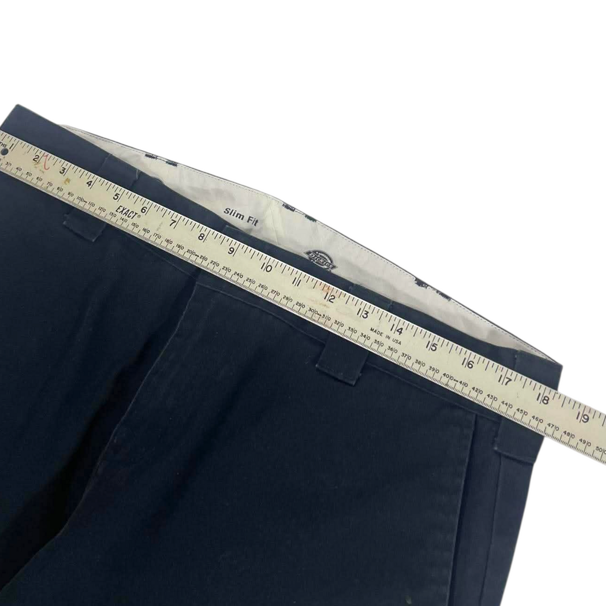 DICKIES SLIM FIT BLACK SHORTS (36)