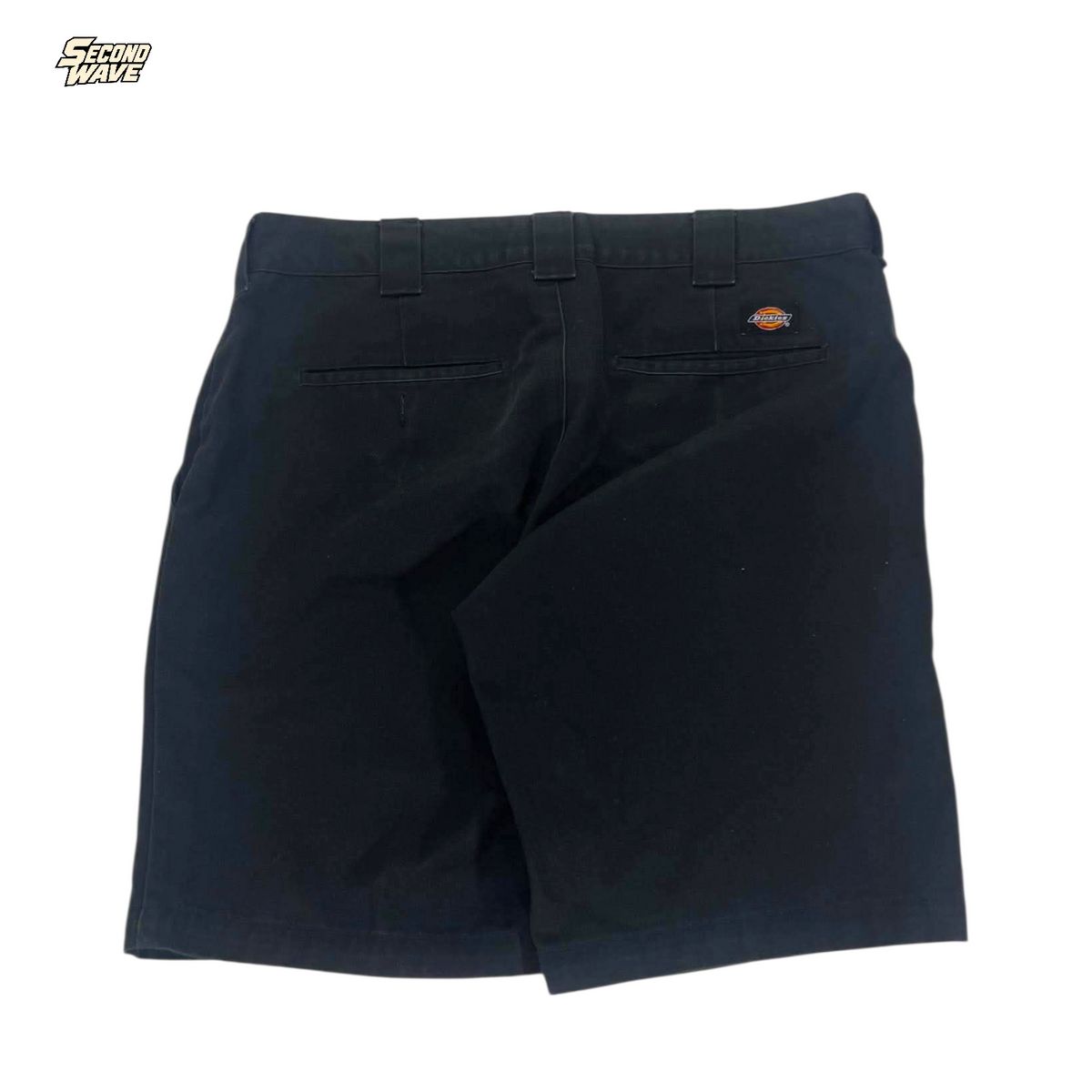 DICKIES SLIM FIT BLACK SHORTS (36)