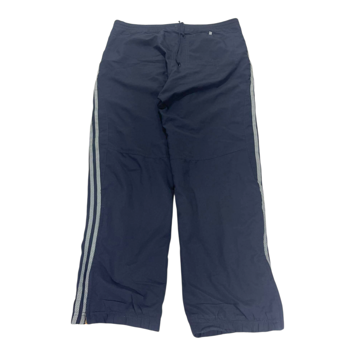ADIDAS NAVY BLUE BAGGY TRACK PANTS¹ (L)