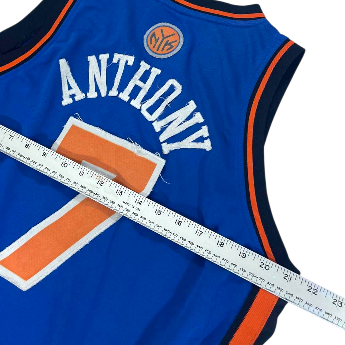 ADIDAS KNICKS CARMELO ANTHONY JERSEY (L)
