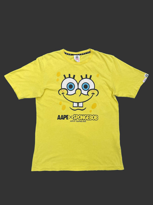 AAPE X SPONGEBOB SHIRT (M)