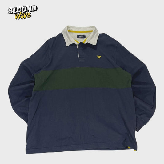 BARKERS RUGBY LONG SLEEVE SHIRT (L)