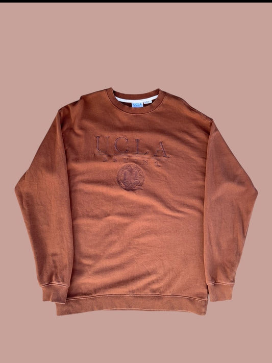 VINTAGE BROWN UCLA CREWNECK ( L)