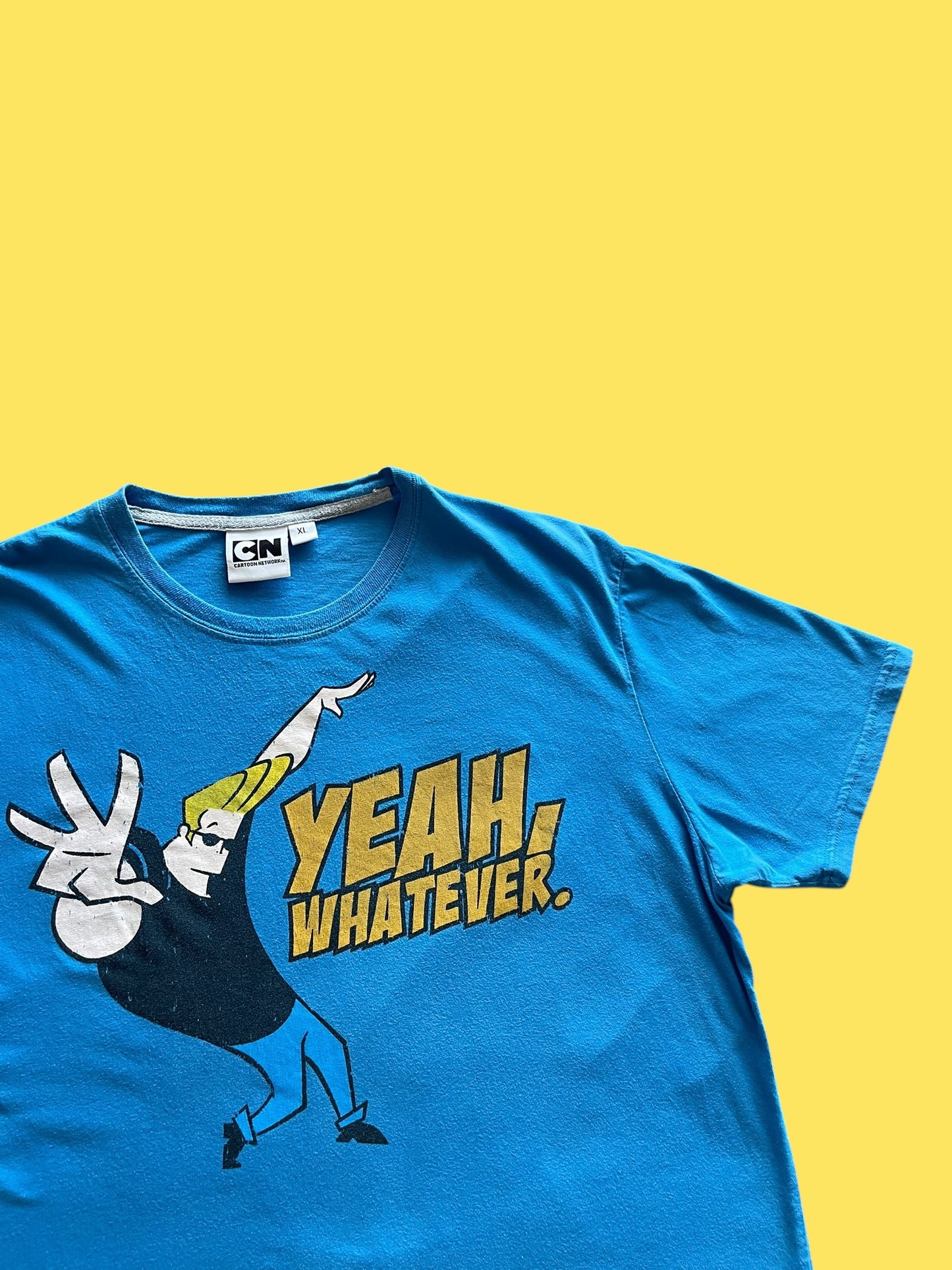 VINTAGE JOHNNY BRAVO SHIRT (L TO XL)