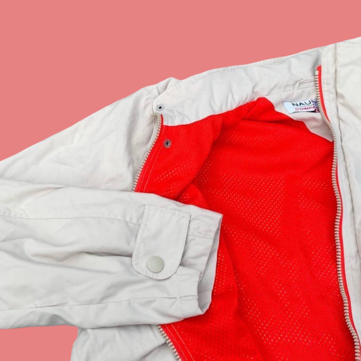 VINTAGE NAUTICA JACKET - with hood (L)