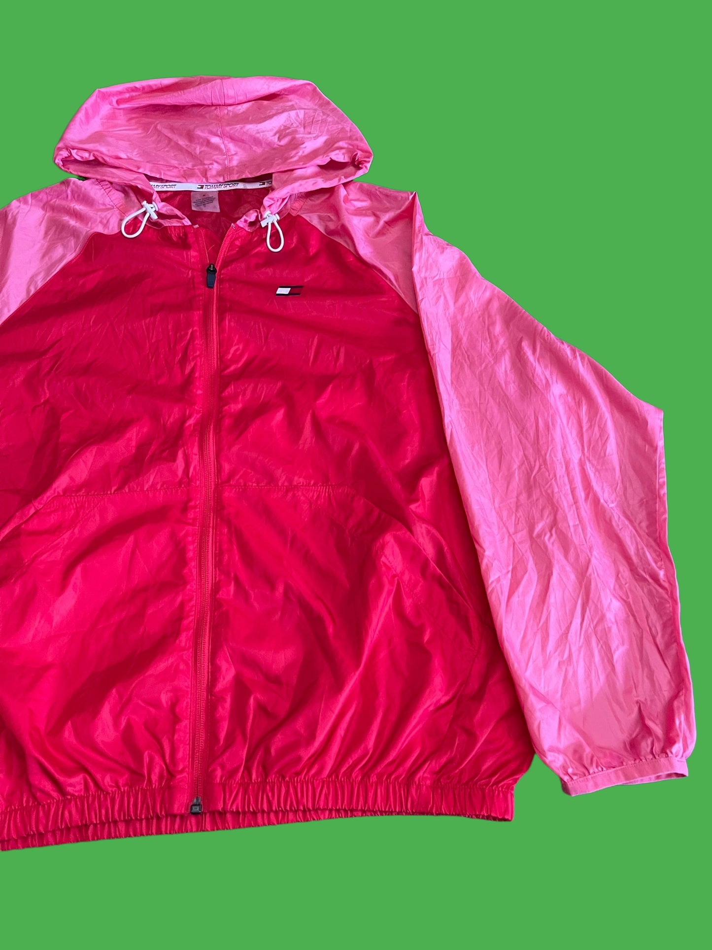 VINTAGE TOMMY SPORT WINDBREAKER (M)