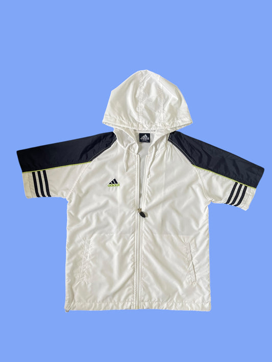 VINTAGE ADIDAS HOODED ZIP (M)