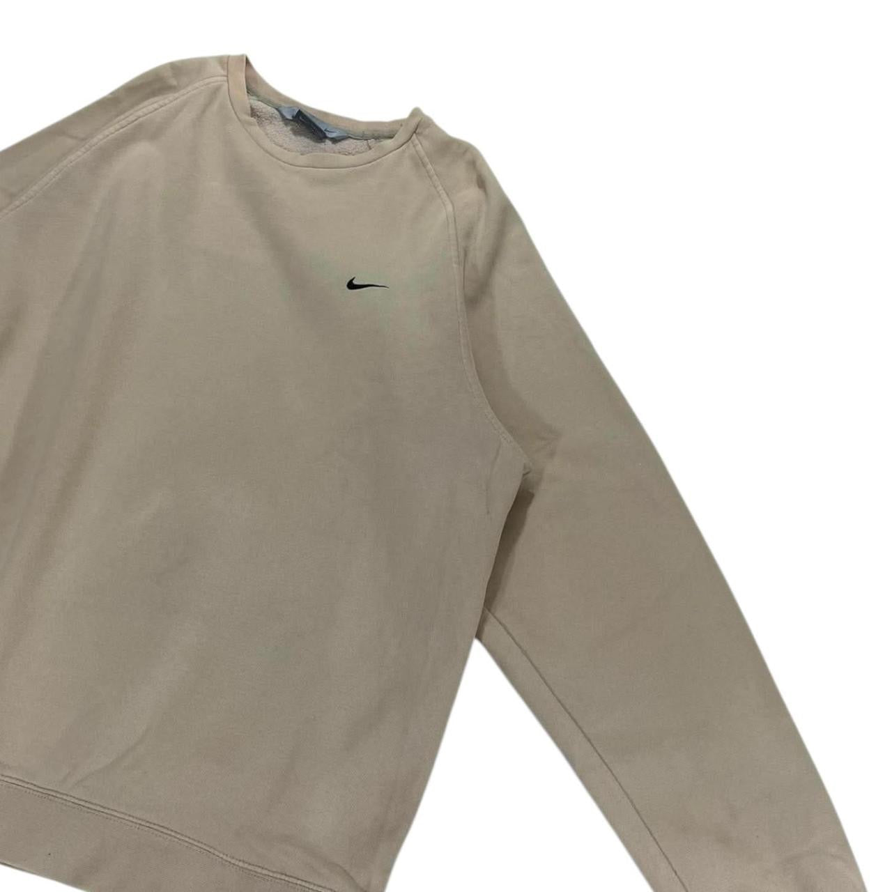 VINTAGE NIKE TAN CREWNECK (L)
