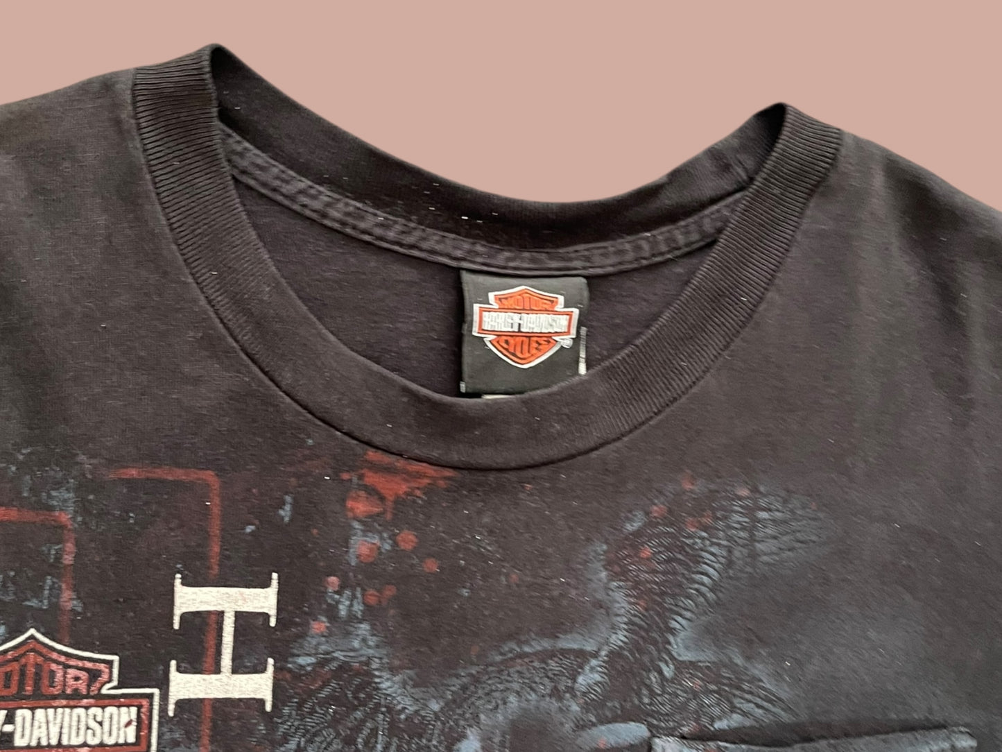 HARLEY DAVIDSON POCKET SHIRT (L)
