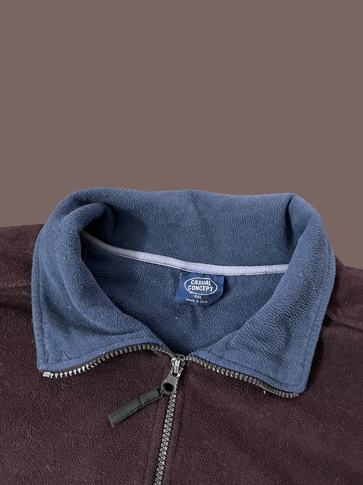 VINTAGE CASUAL CONCEPT QUARTERZIP FLEECE (XXL)