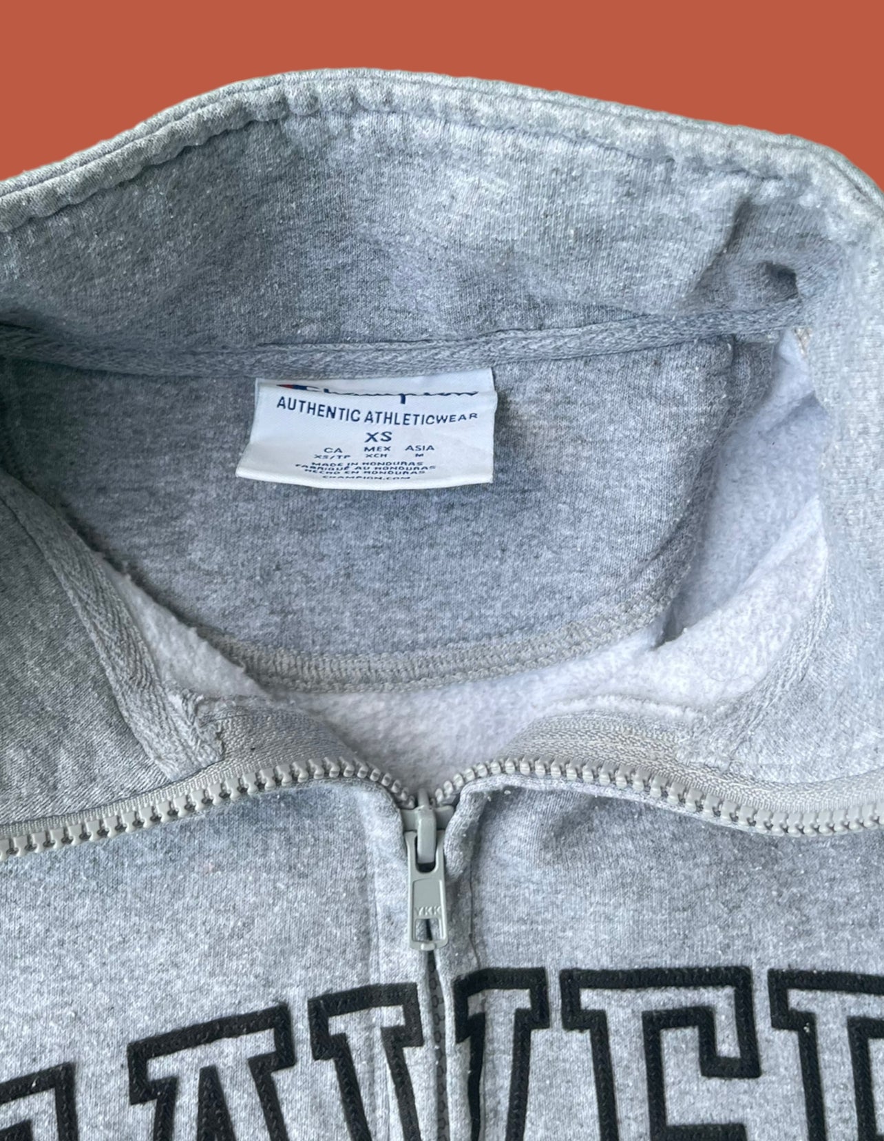 VINTAGE CHAMPION X BEAVERS QUARTERZIP (S)