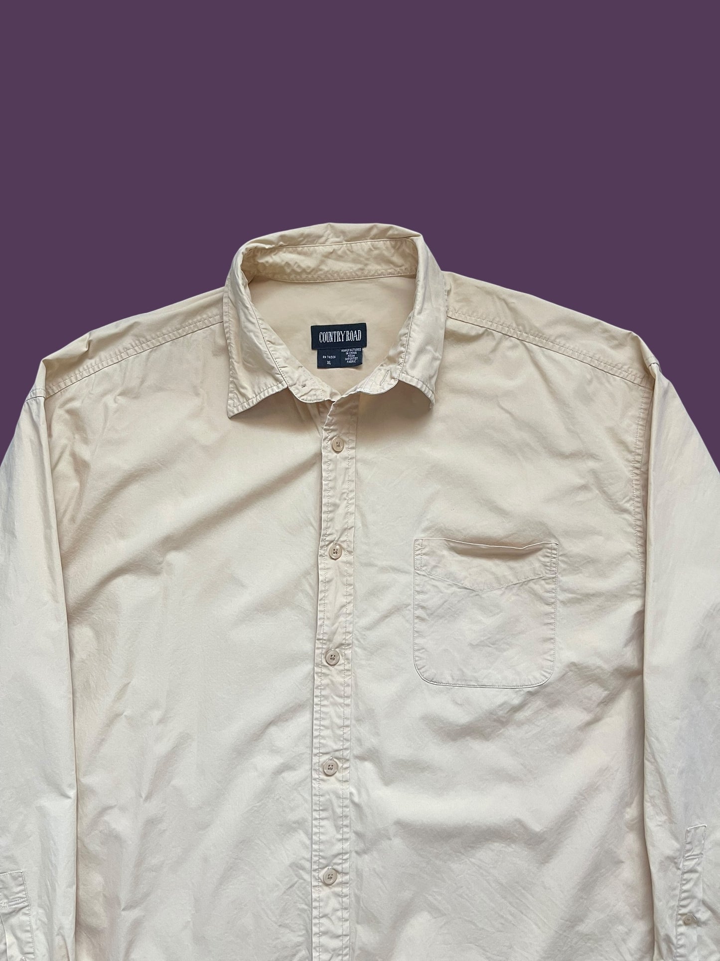 COUNTRY ROAD YELLOW POLO SHIRT (XL)