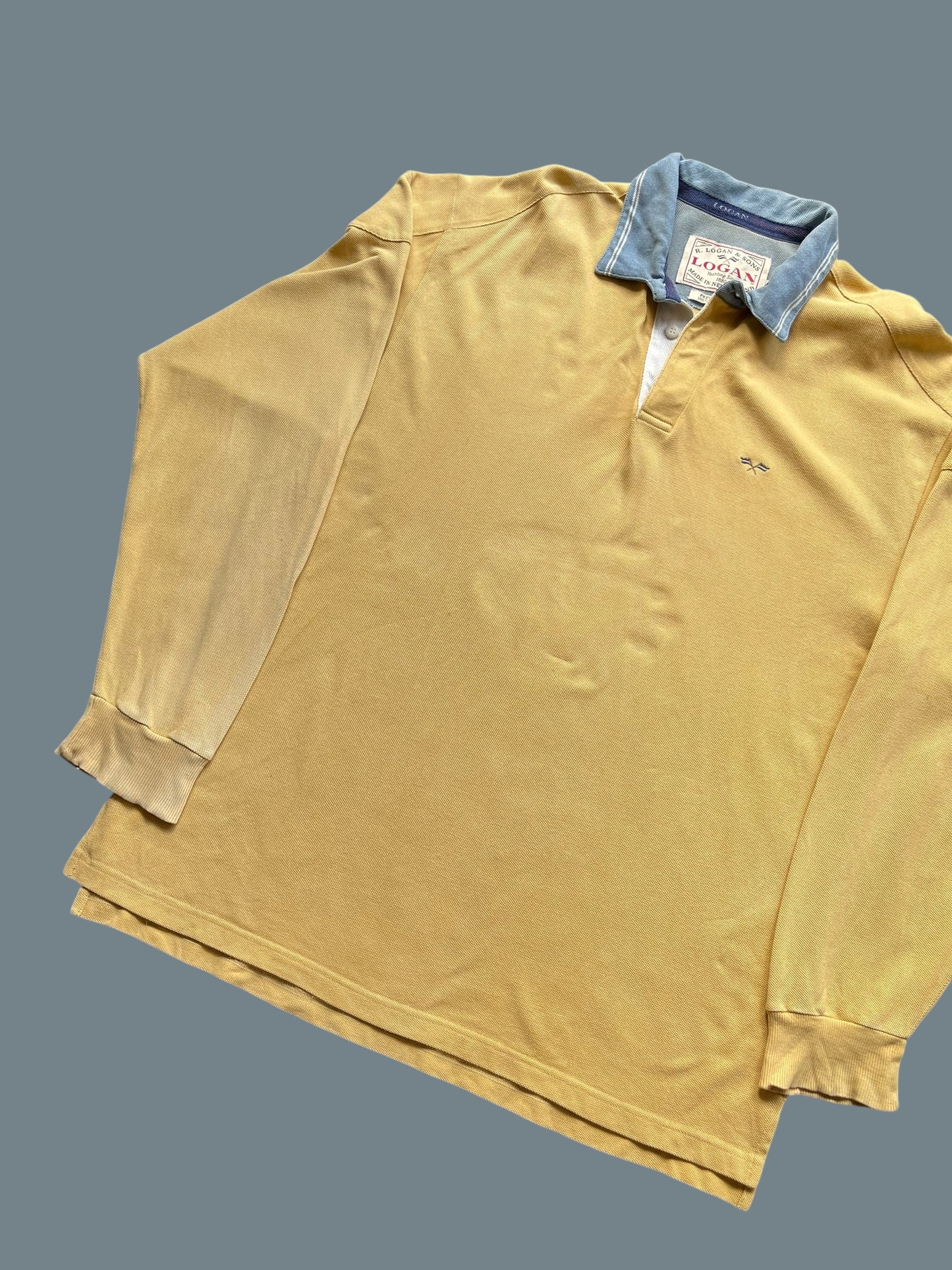 LOGAN RUGBY POLO LONG SLEEVE (L)