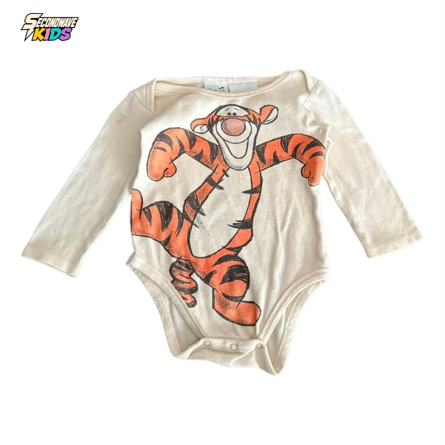 TIGGER WINNIE THE POOH BABY BODYSUIT (6-9 MONTHS)