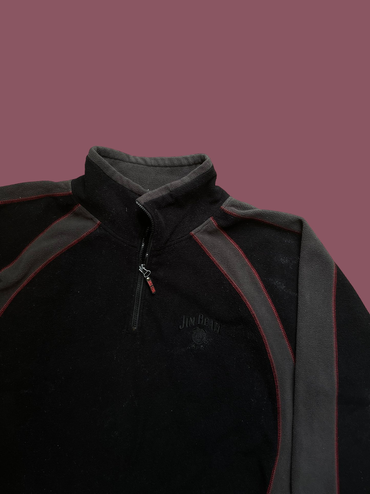 VINTAGE JIM BEAM QUARTERZIP (XXL)