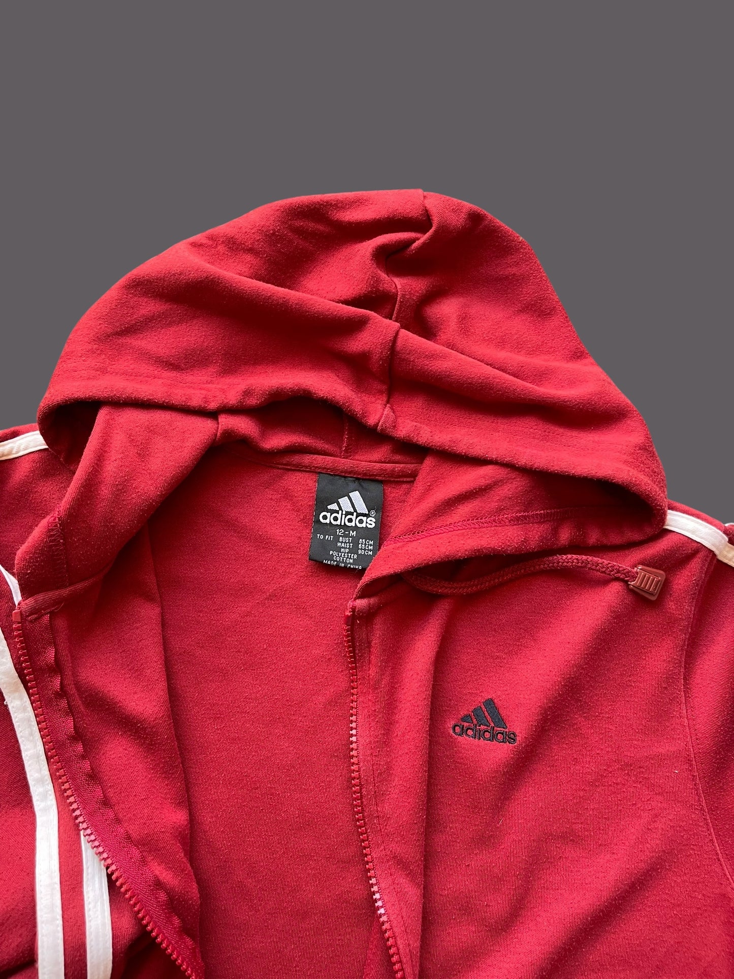 Y2K ADIDAS FULL ZIP HOODIE (12)