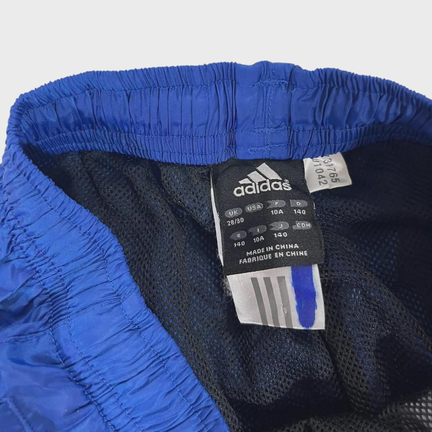 ADIDAS BLUE TRACKPANTS (S)