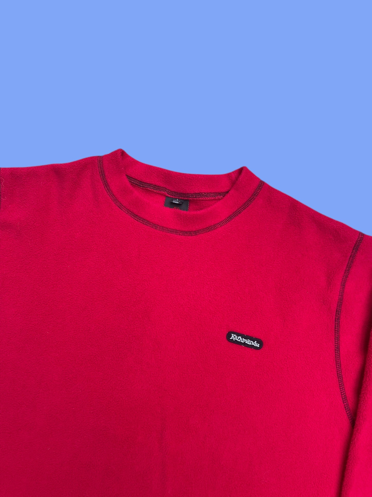 VINTAGE POLARTEC KATHMANDU FLEECE CREWNECK (L)