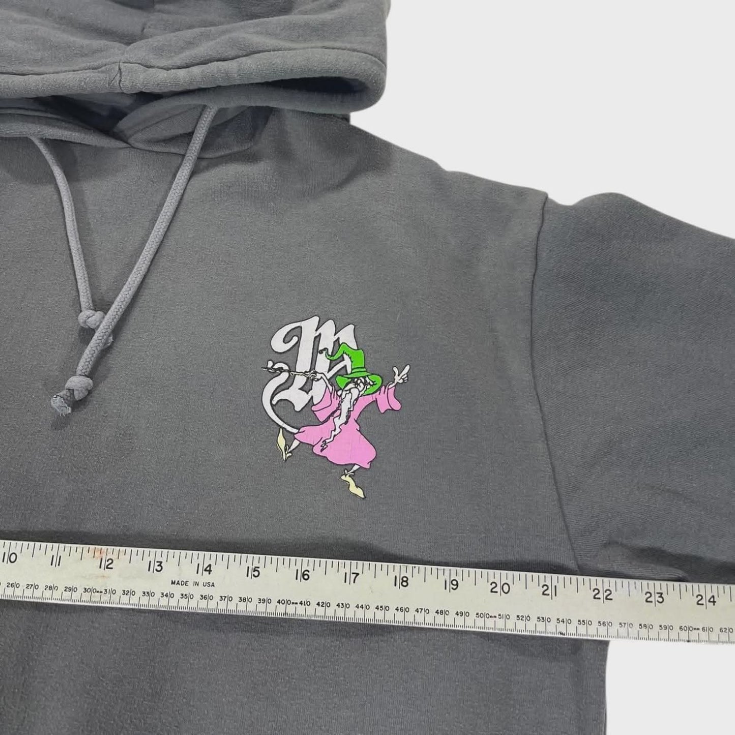 BROTHERS DESIGN GREY HOODIE (M)