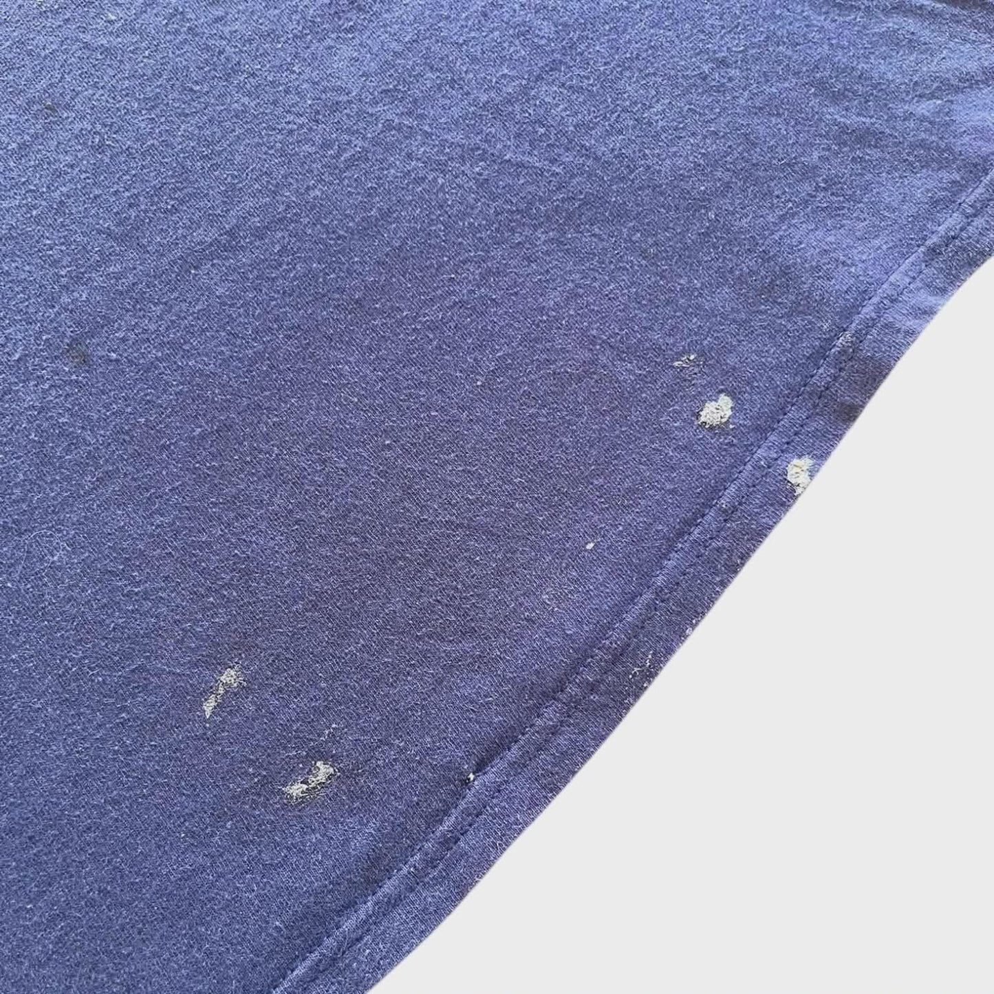 VINTAGE NIKE BLUE COTTON T-SHIRT (XXL)