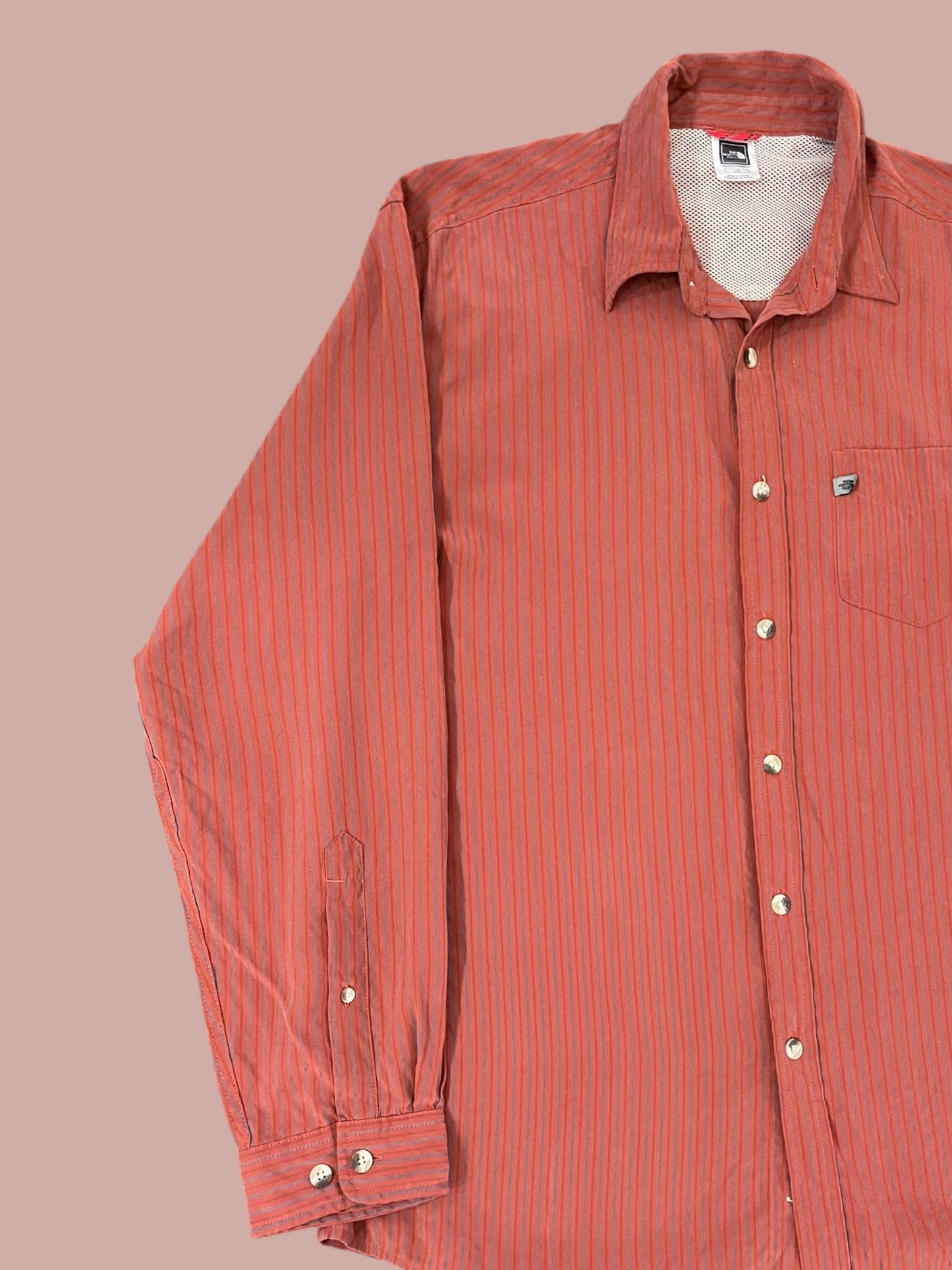 THE NORTH FACE LONG SLEEVE POLO SHIRT (L TO XL)