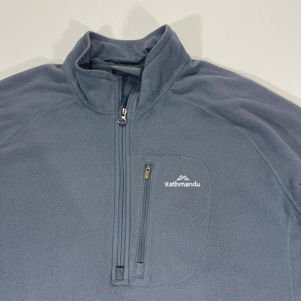 KATHMANDU FLEECE QUARTER ZIP JUMPER (L)