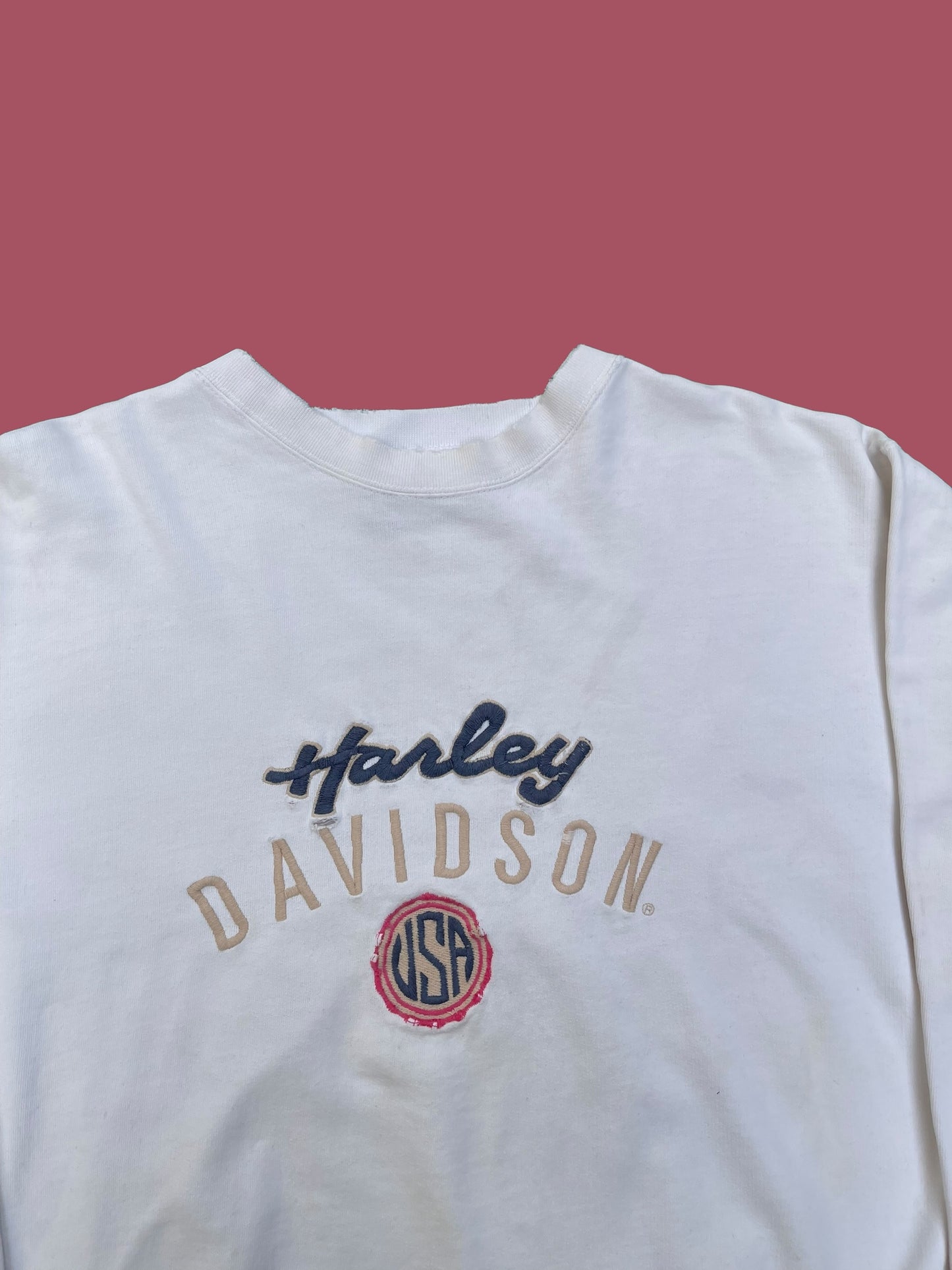 VINTAGE HARLEY DAVIDSON CREWNECK ( L)