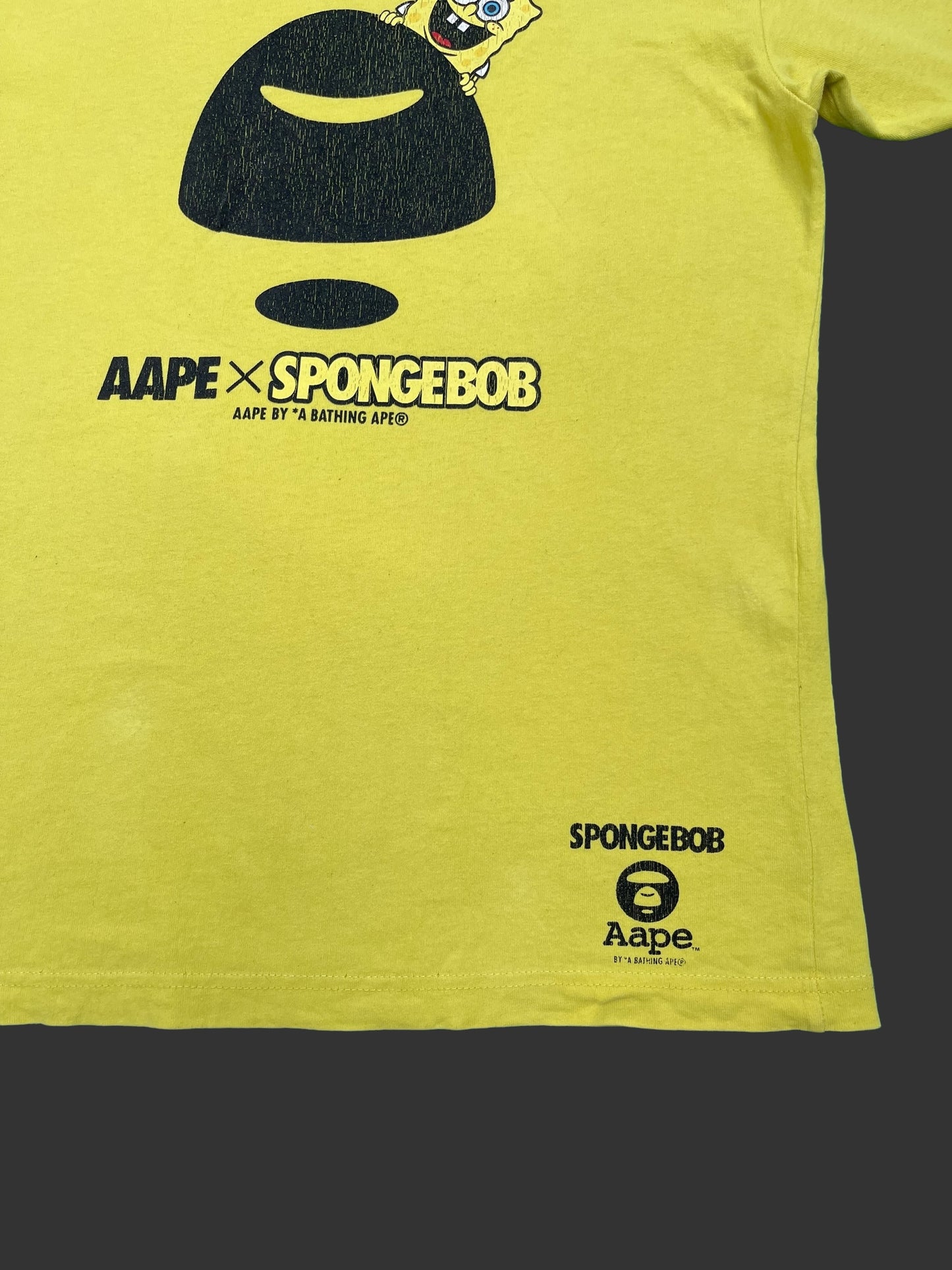 AAPE X SPONGEBOB SHIRT (M)