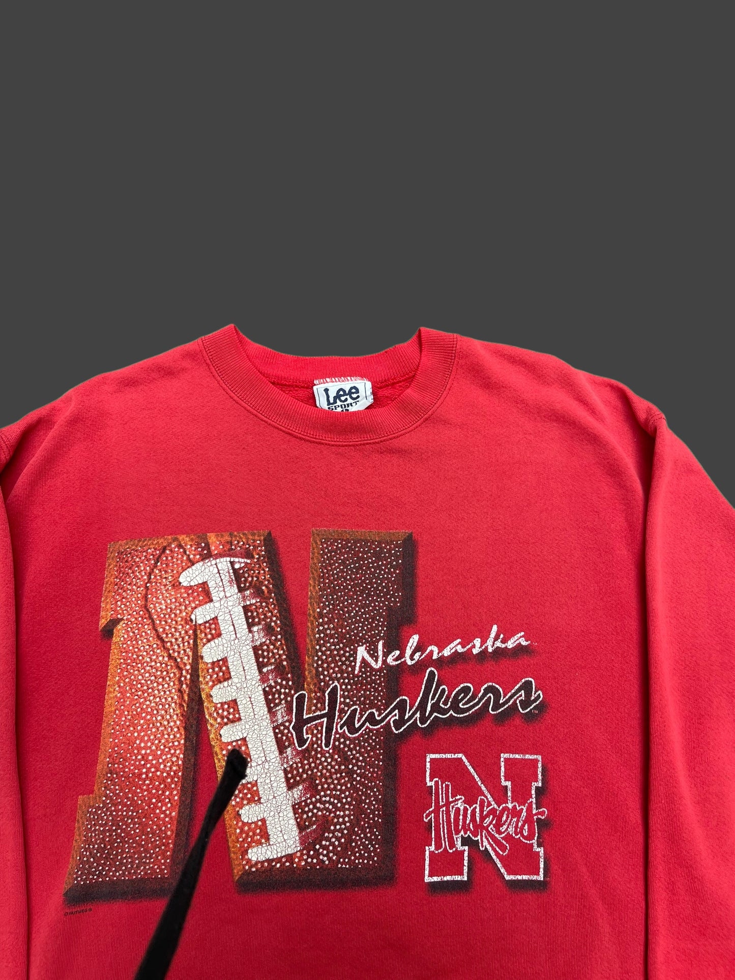VINTAGE NEBRASKA HUSKERS CREWNECK (L)