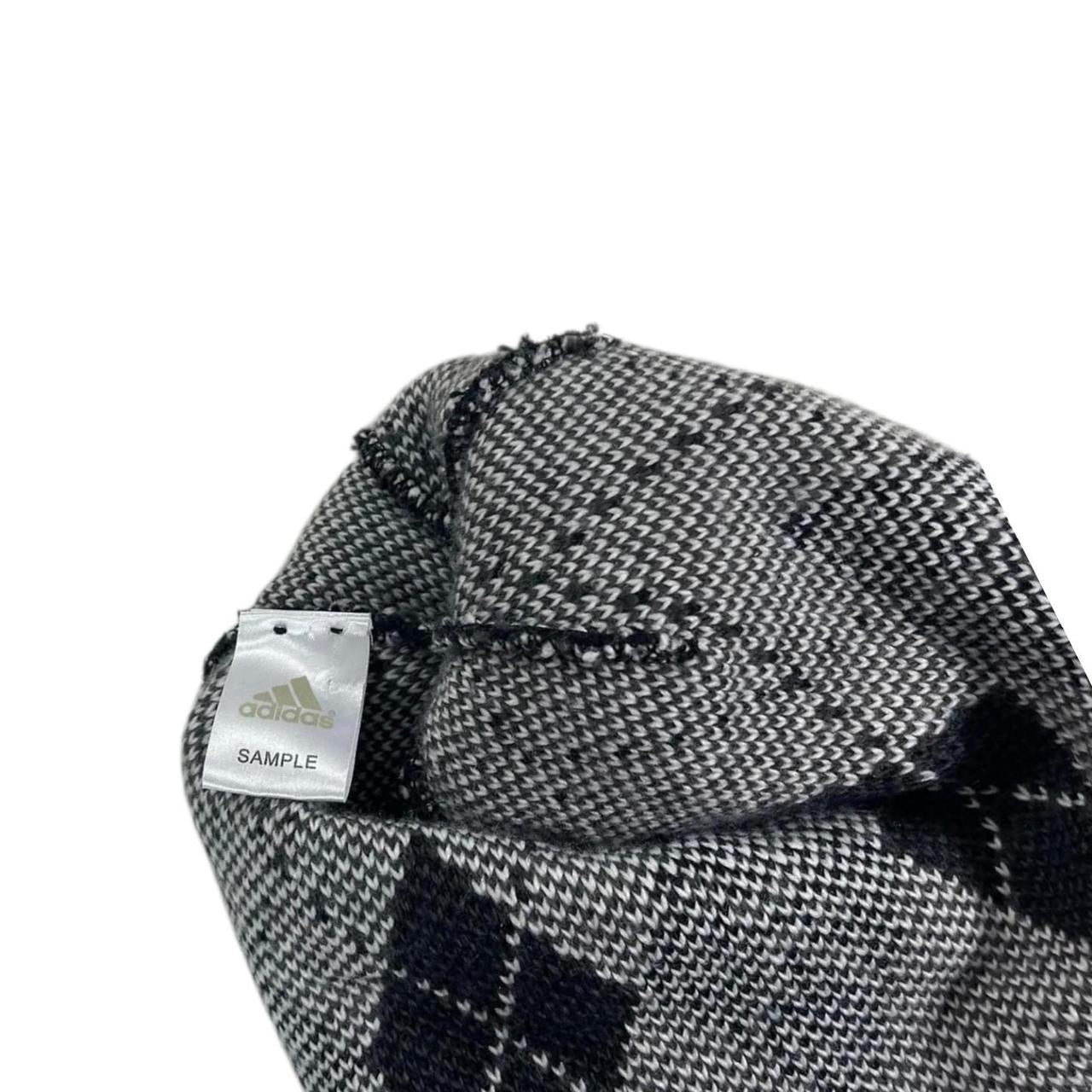 ADIDAS SAMPLE BLACK ARGYLE KNIT BEANIE (OSFA)