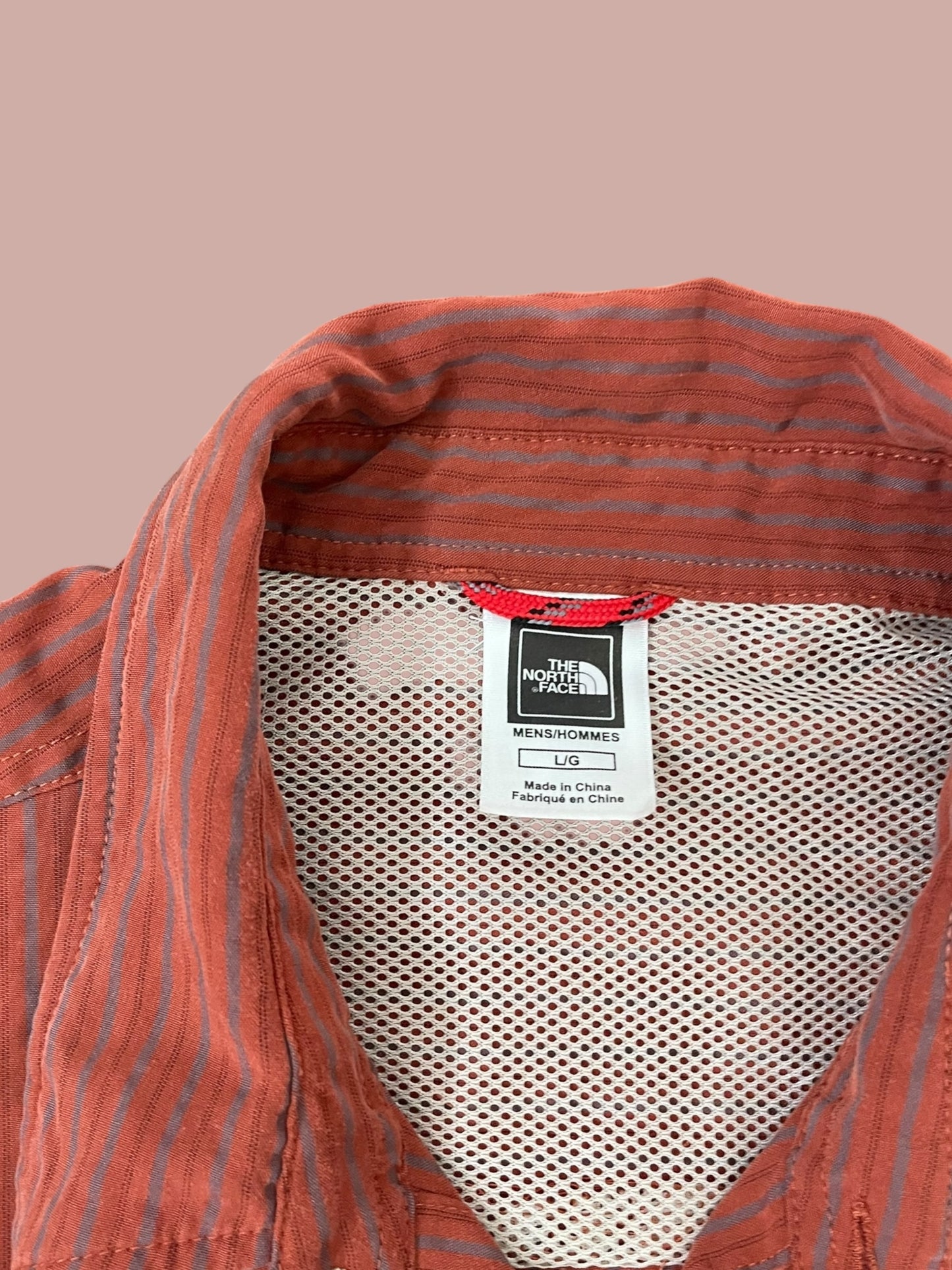 THE NORTH FACE LONG SLEEVE POLO SHIRT (L TO XL)