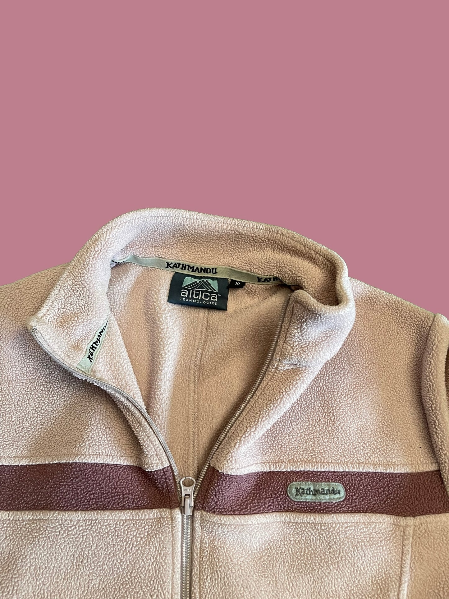 VINTAGE KATHMANDU FLEECE (M)