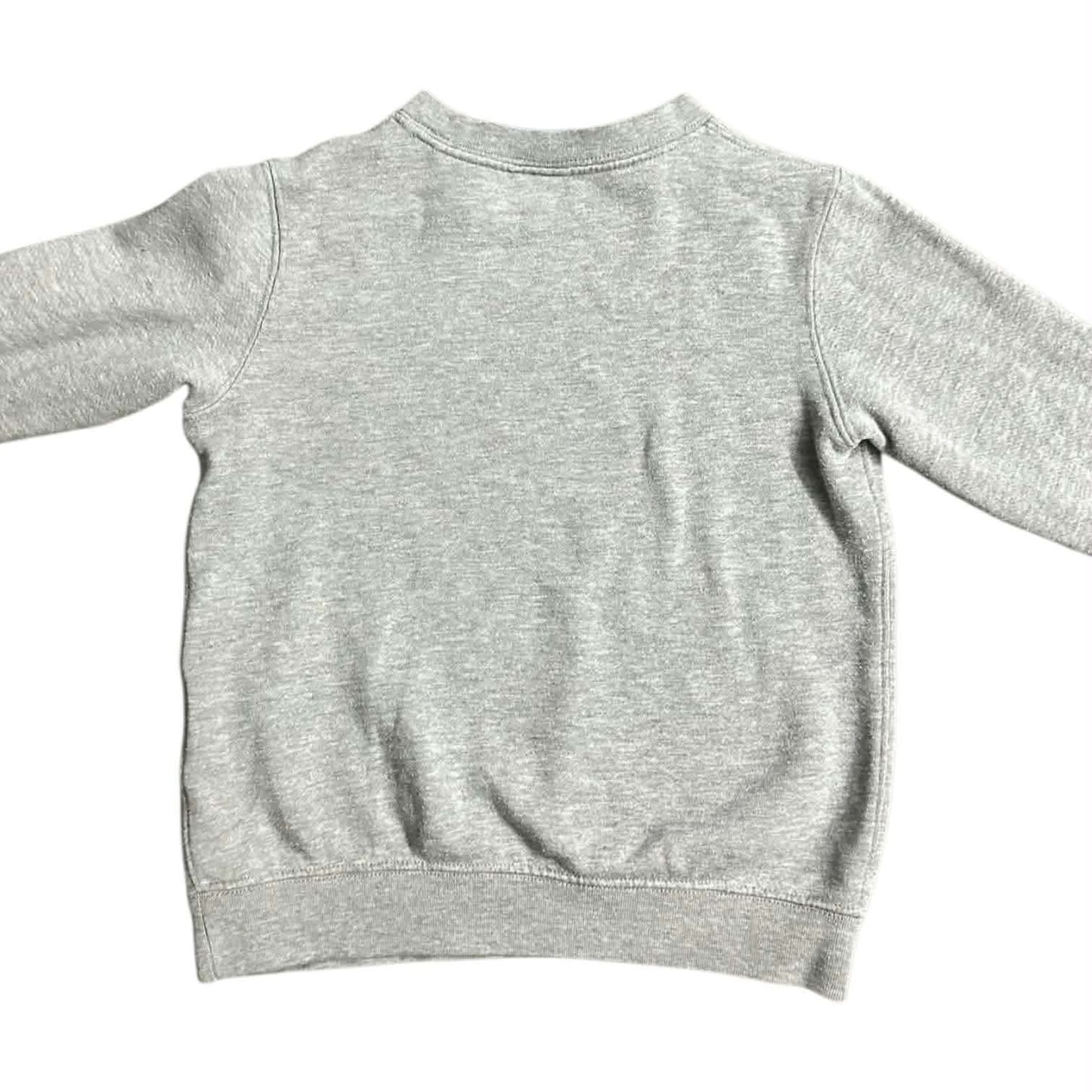 NIKE GREY CREWNECK SWEATSHIRT (6 YRS)