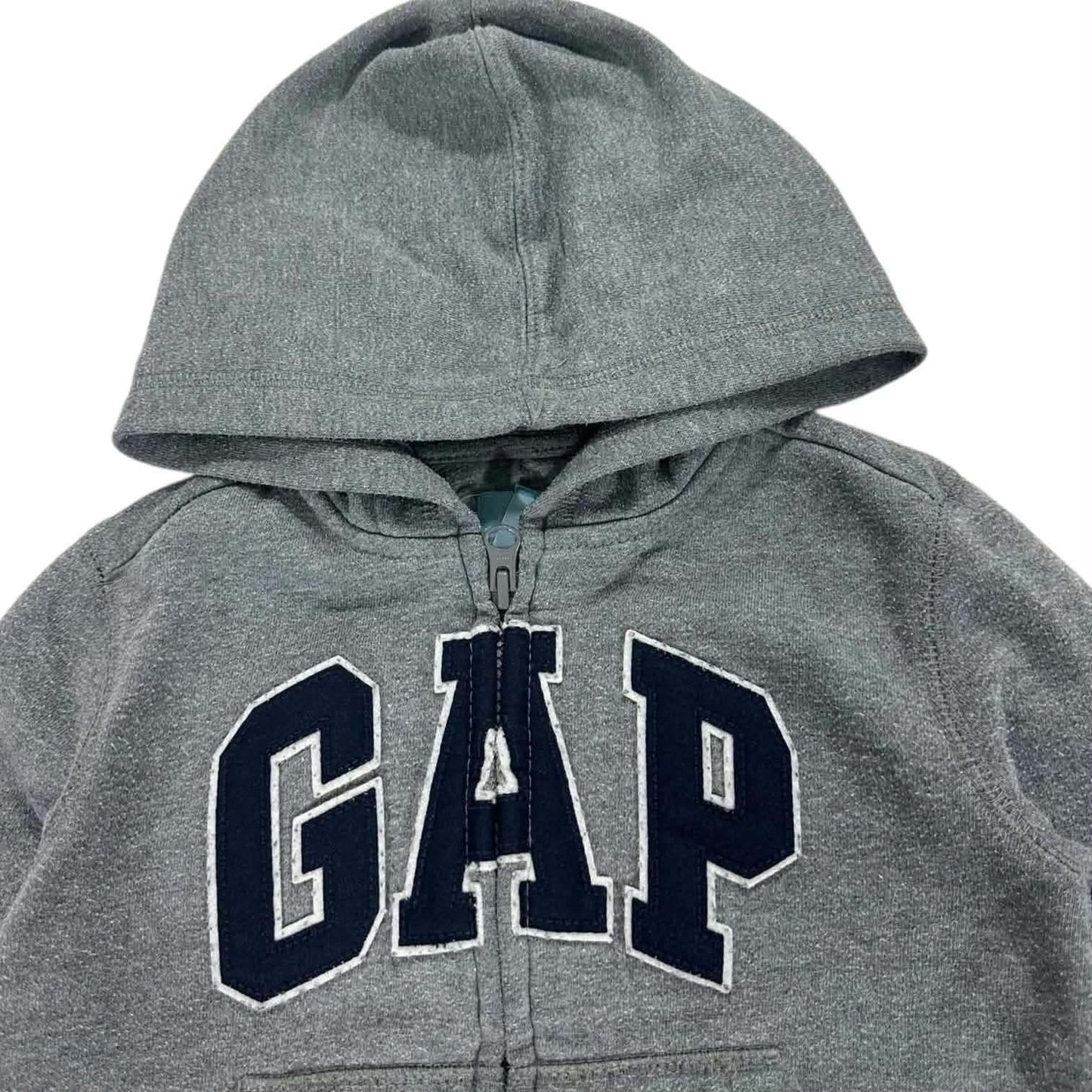 GAP GREY BABY ZIP UP HOODIE (2 YRS)