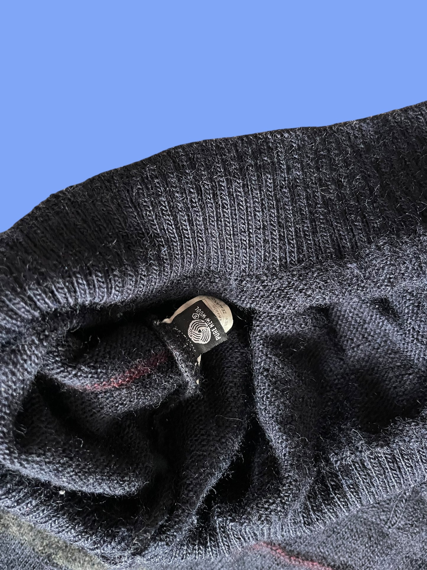 TAUNTON 100% WOOL SWEATER (M)