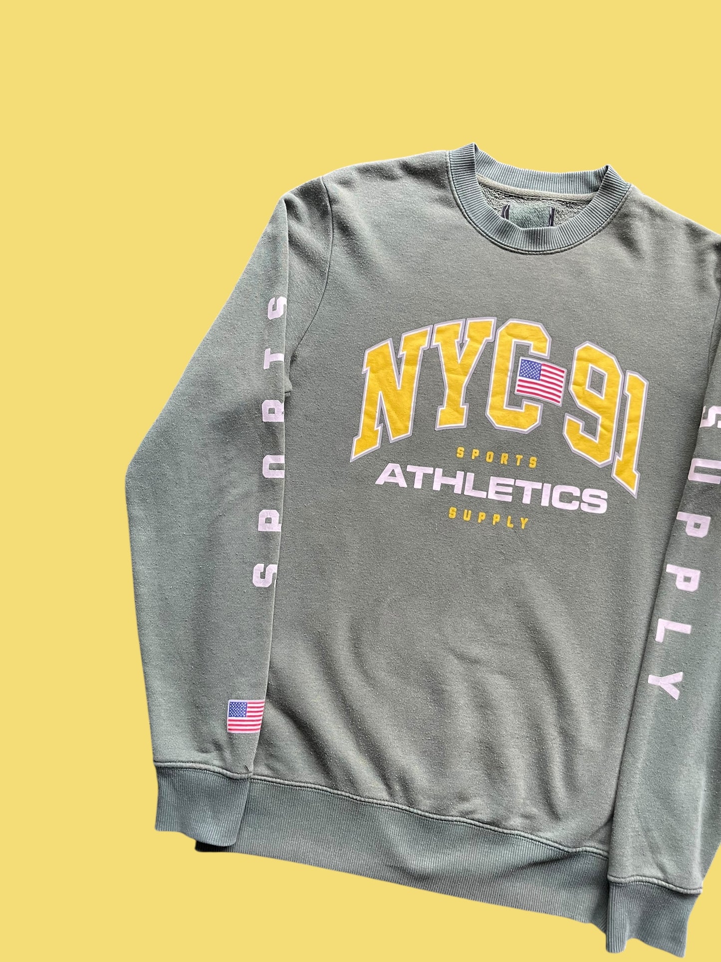 NYC ATHLETICS USA CREWNECK (M)