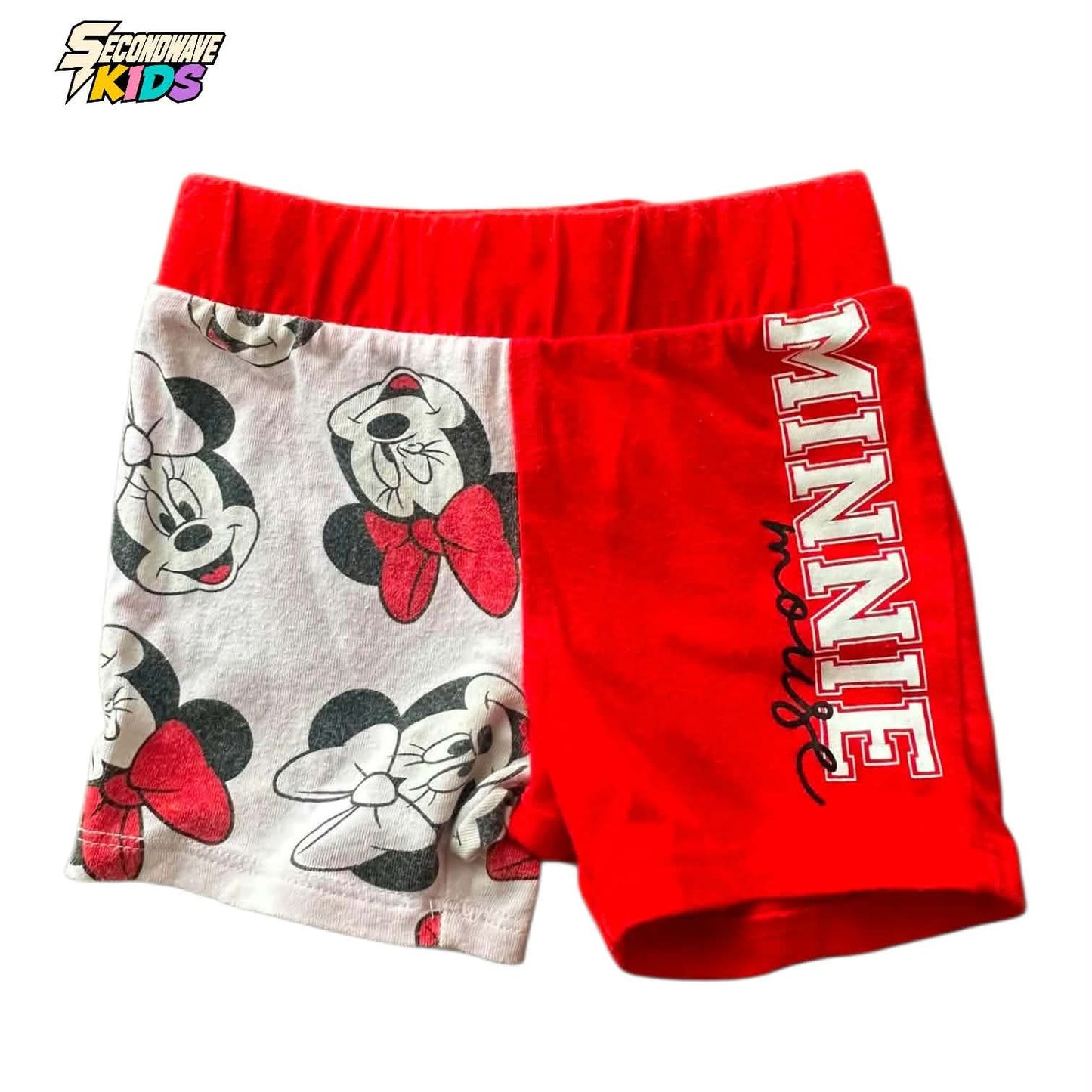 DISNEY MINNIE MOUSE RED SHORTS (2YRS)