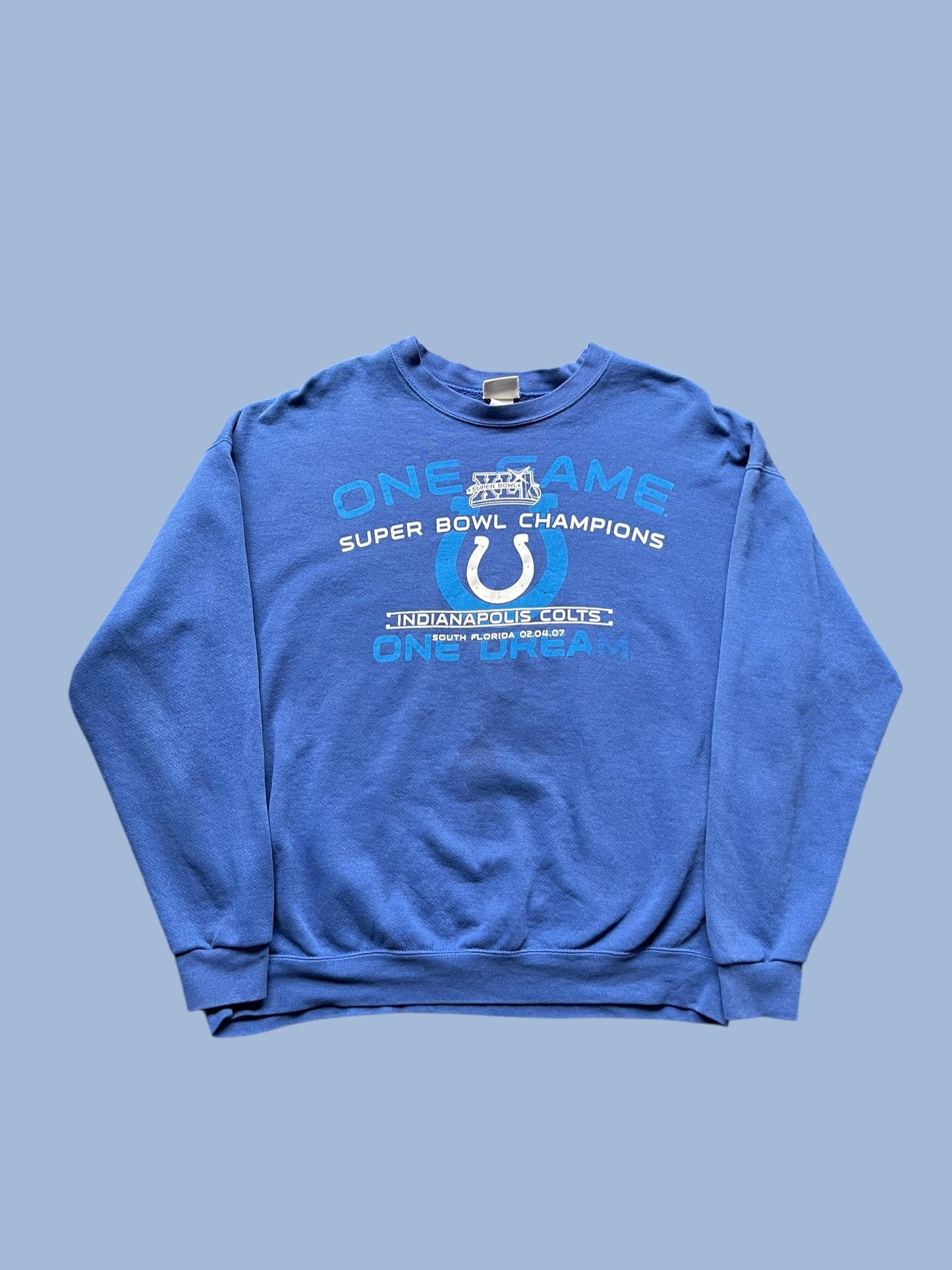 VINTAGE COLTS SUPERBOWL CHAMPIONS (M/L)