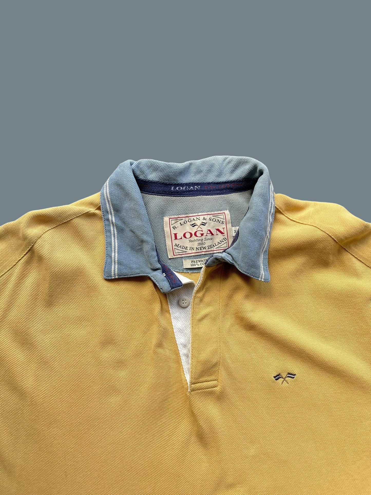 LOGAN RUGBY POLO LONG SLEEVE (L)