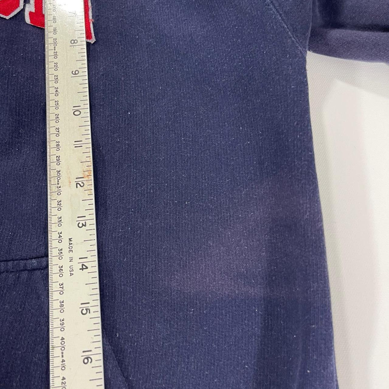 VINTAGE BOSTON ZIP UP HOODIE (M)