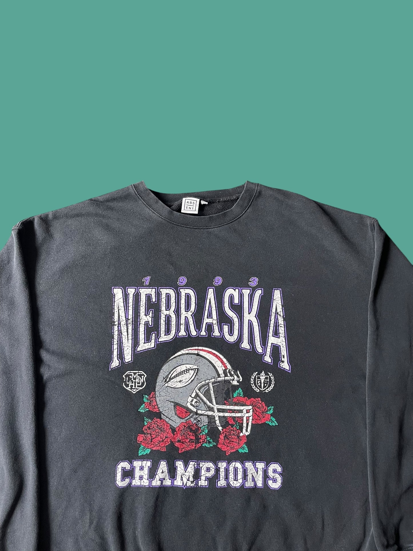 NEBRASKA ABSENT CREWNECK (XL)