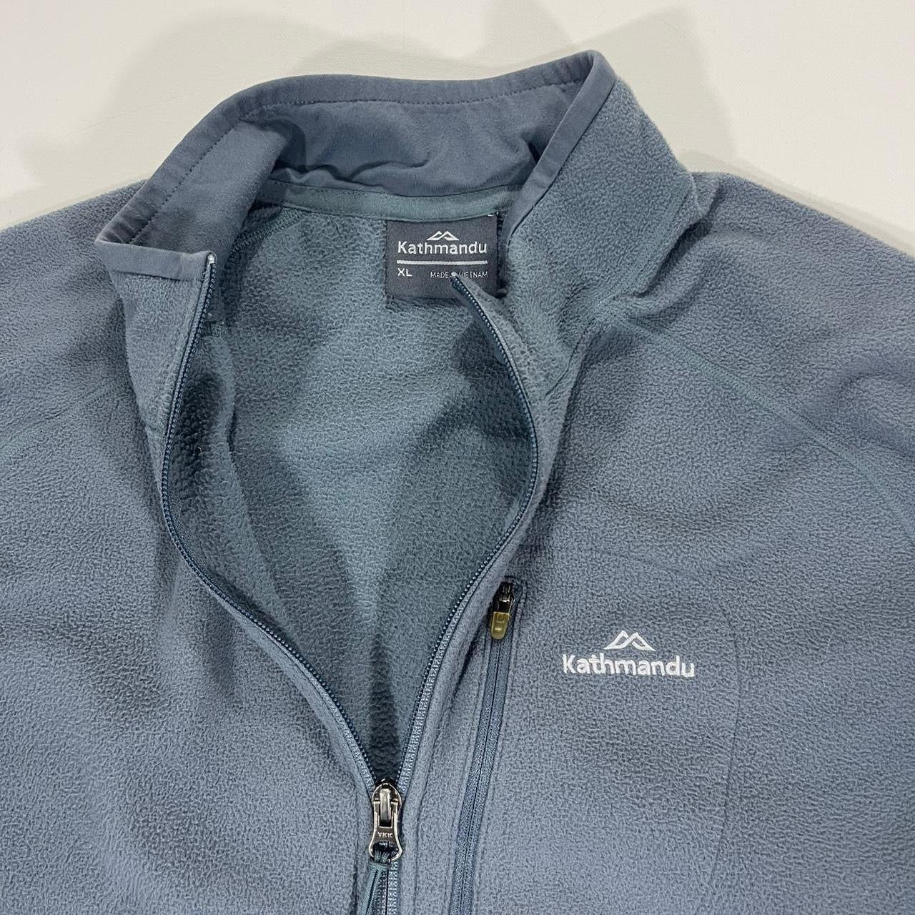 KATHMANDU FLEECE QUARTER ZIP JUMPER (L)
