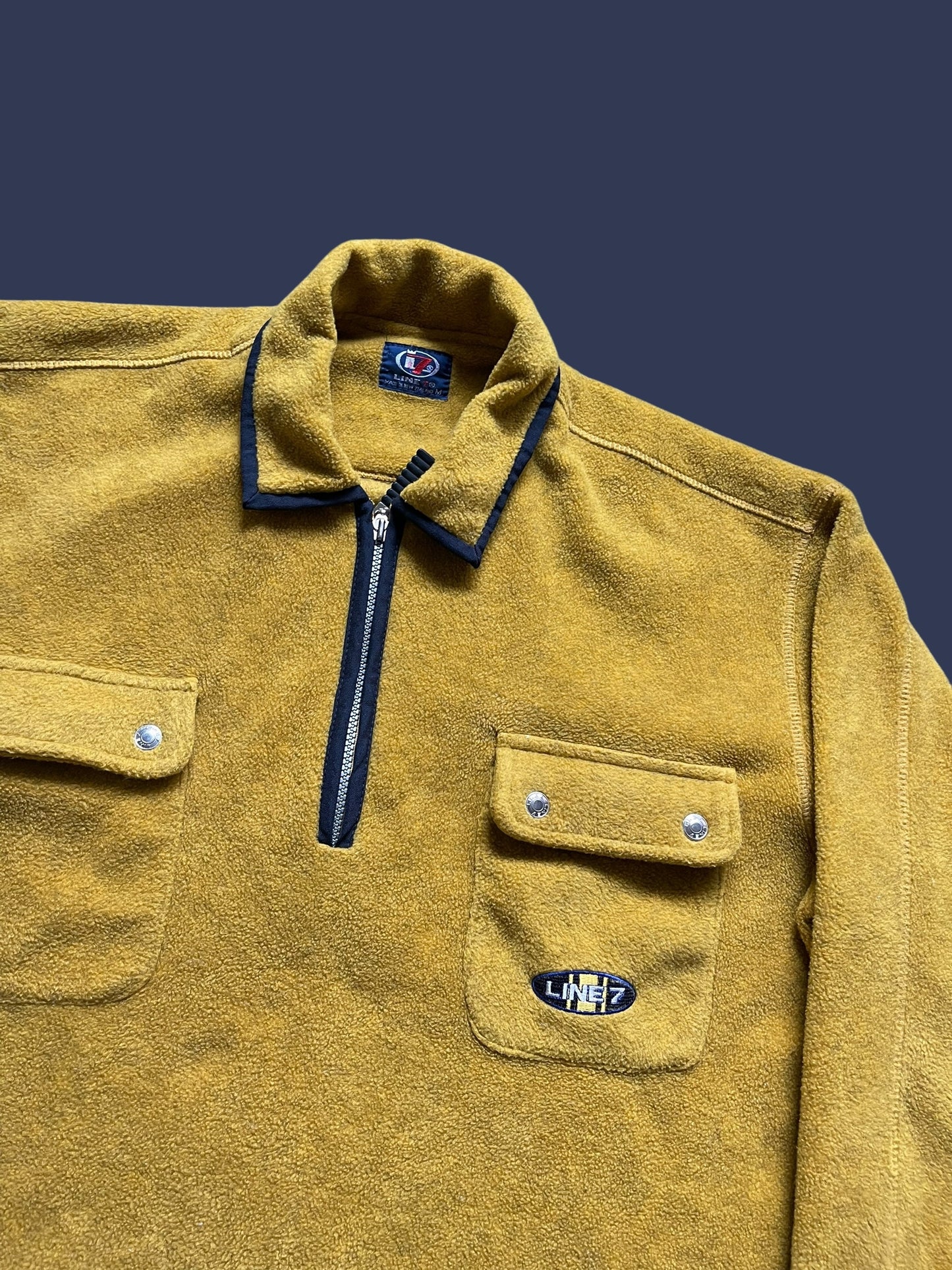 VINTAGE LINE 7 QUARTERZIP FLEECE ( L)