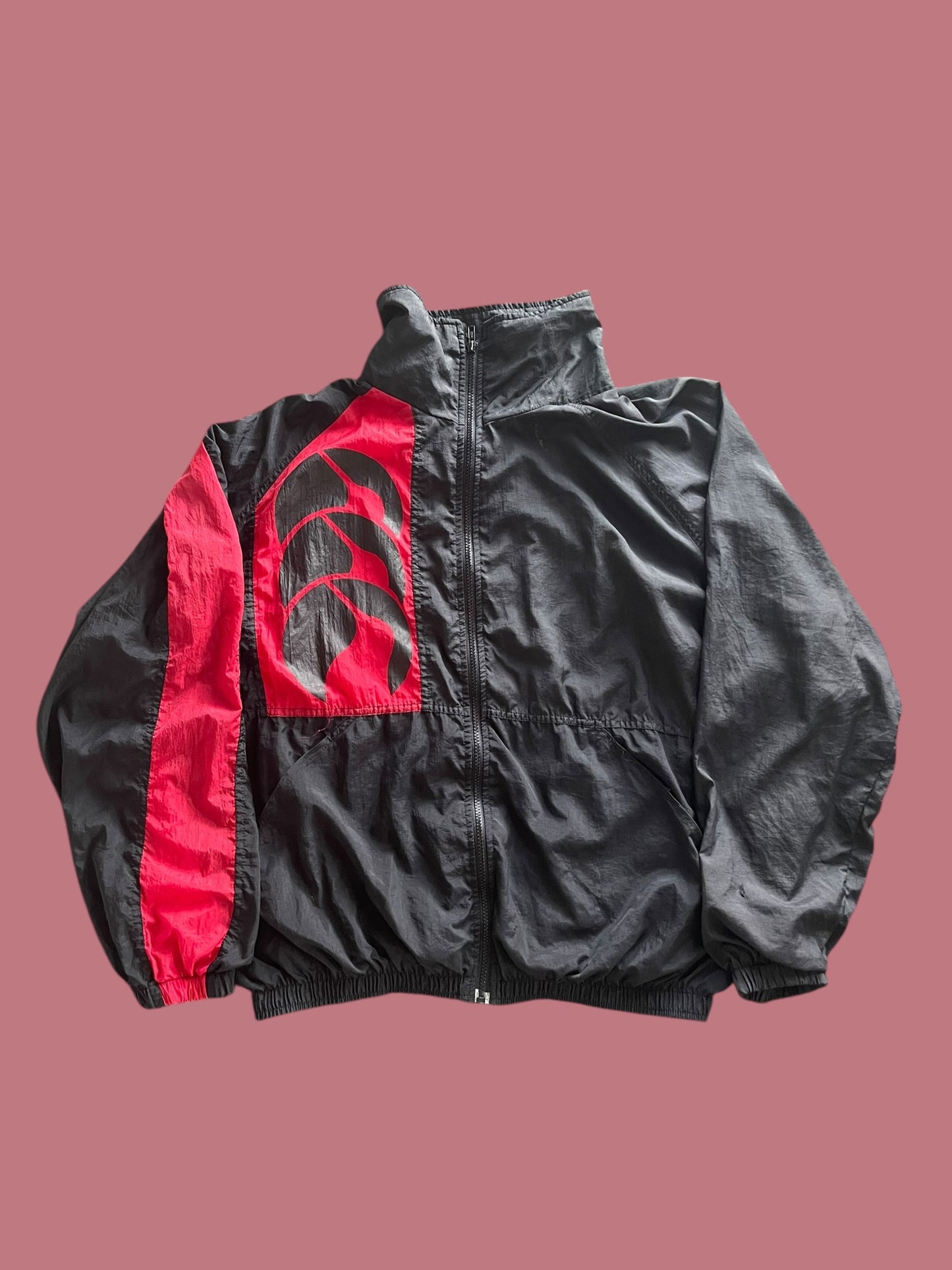 VINTAGE CCC WINDBREAKER JACKET (L)
