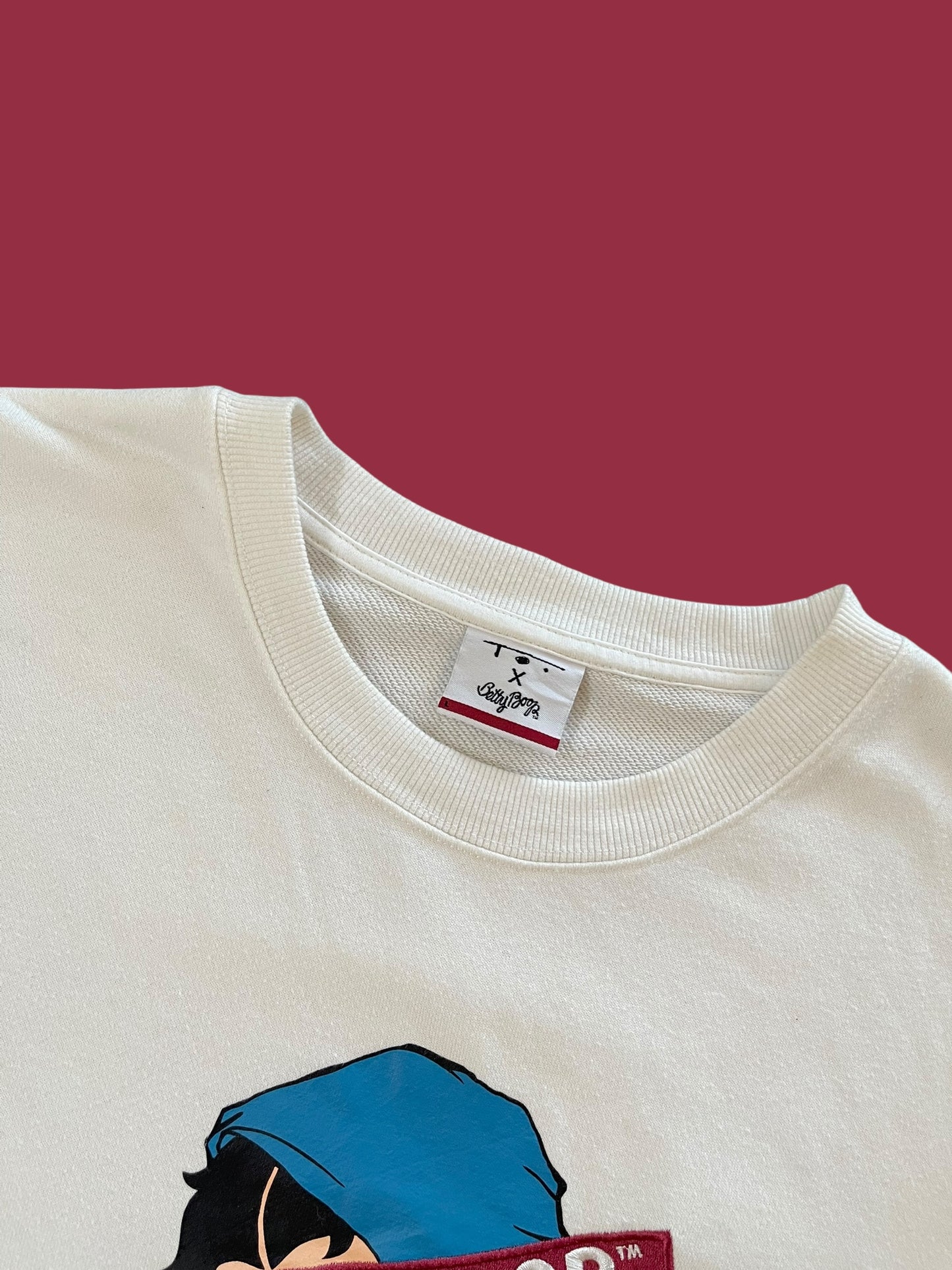 VINTAGE BETTY BOOP CREWNECK (M TO L)