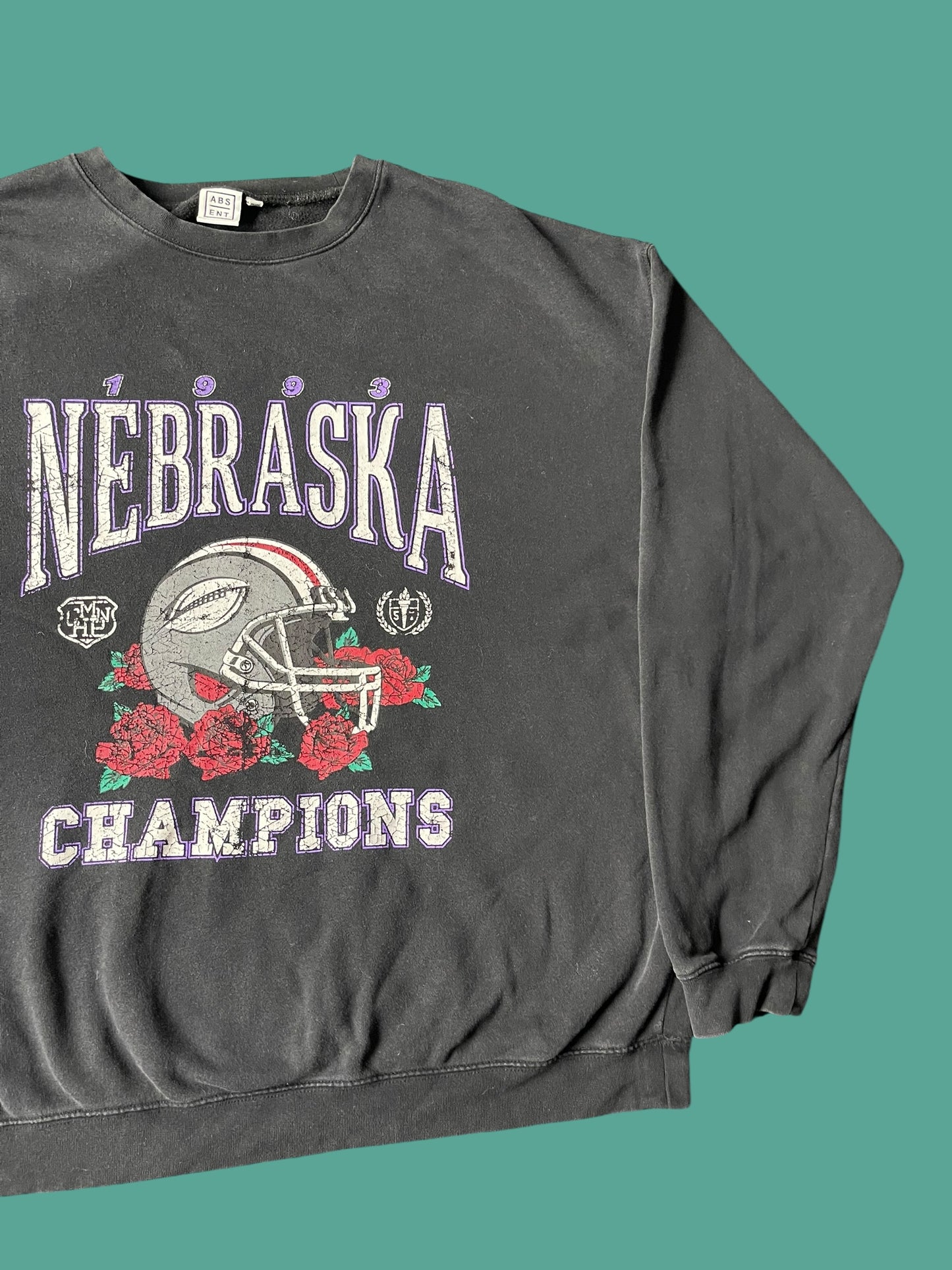 NEBRASKA ABSENT CREWNECK (XL)