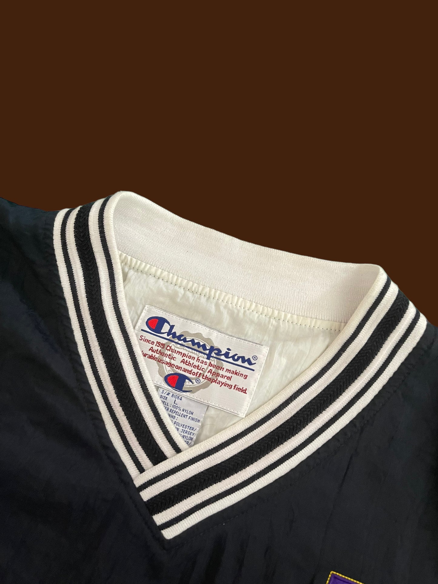 VINTAGE CHAMPION X WASHINGTON HUSKIES PULLOVER ( L)