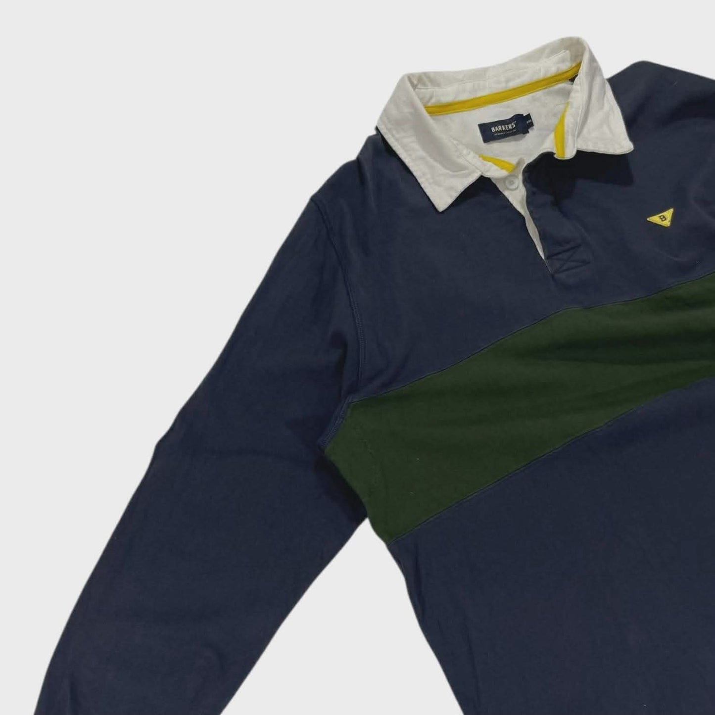 BARKERS RUGBY LONG SLEEVE SHIRT (L)